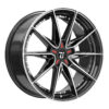 Wolfrace 71 Urban Racer Gloss Raven Black/Polished Blue Inserts - Image 5